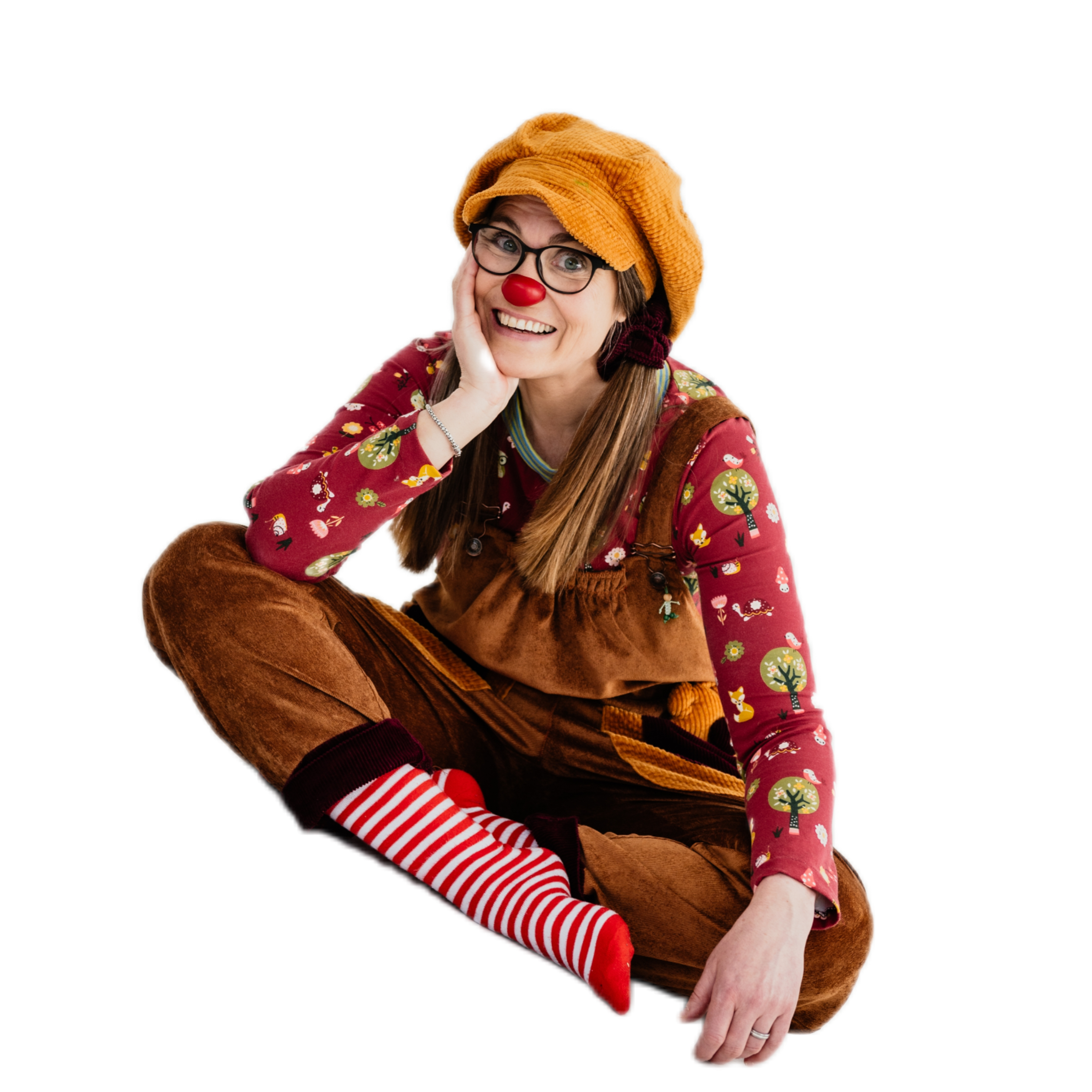 Schulclownin Maroni Foto: Annette Widler